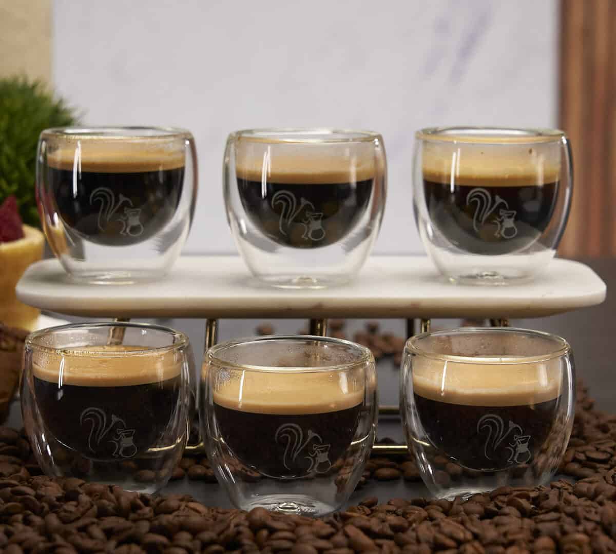 Espressoglaeser Doppelwandig 6er-Set