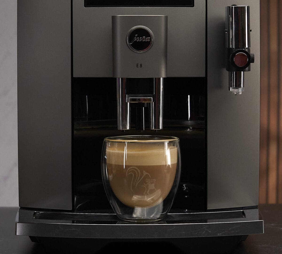 Kaffeeglaeser Doppelwandig auf Jura E8