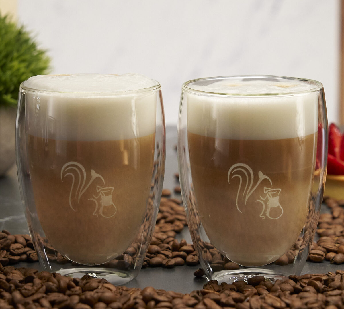 Latte Glaeser Doppelwandig 2er-Set