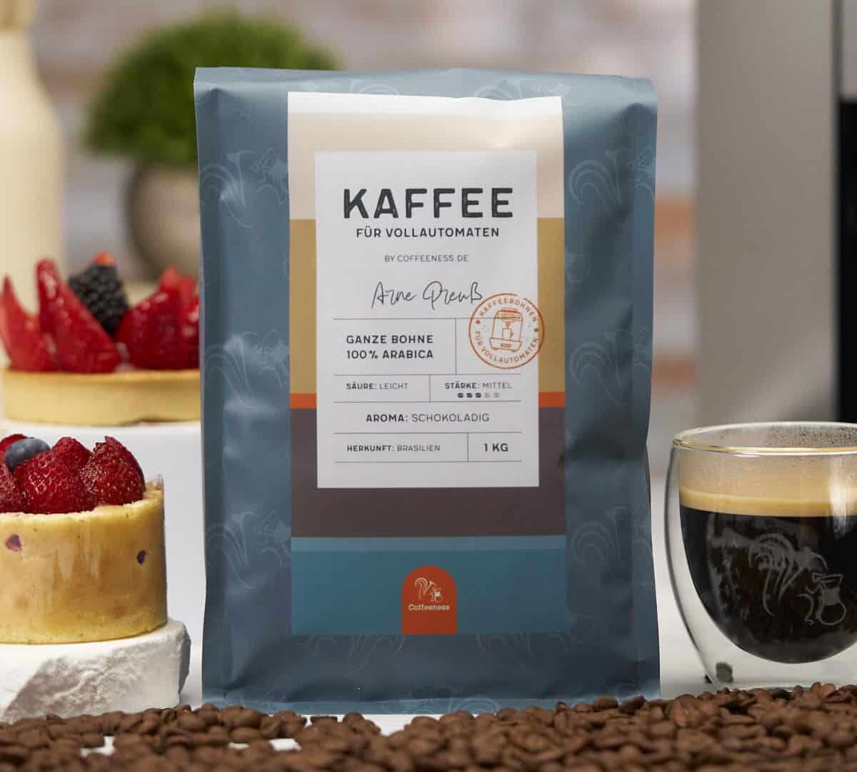 Kaffee fuer Vollautomaten Klassik-Roestung