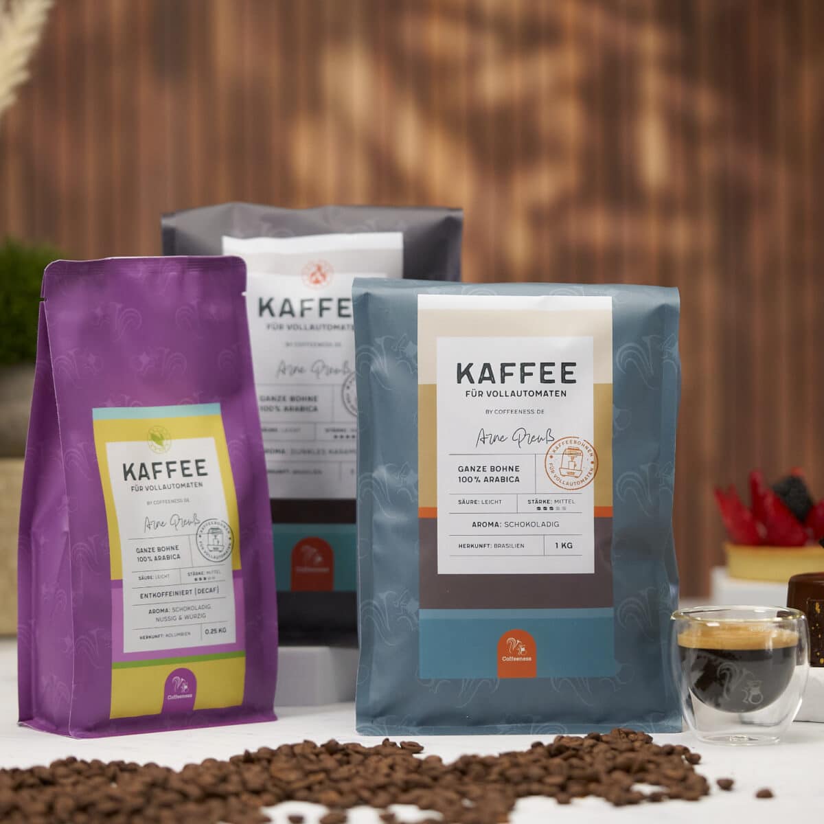 Kaffee für Vollautomaten – Klassik, 1 kg – Bild 8