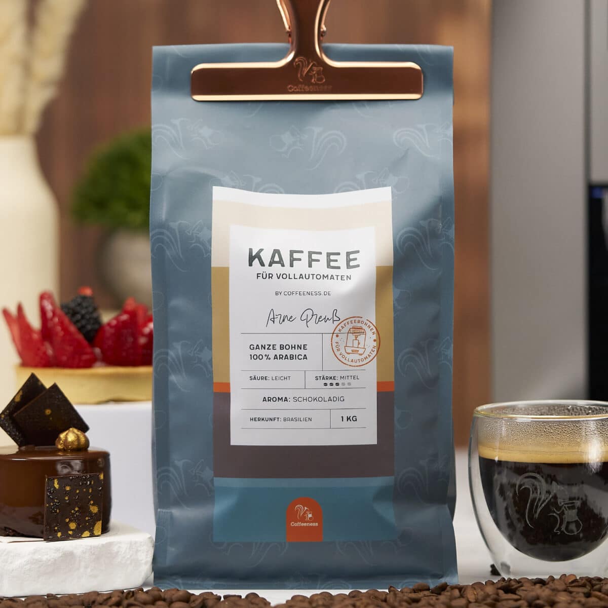 Kaffee für Vollautomaten – Klassik, 1 kg – Bild 2