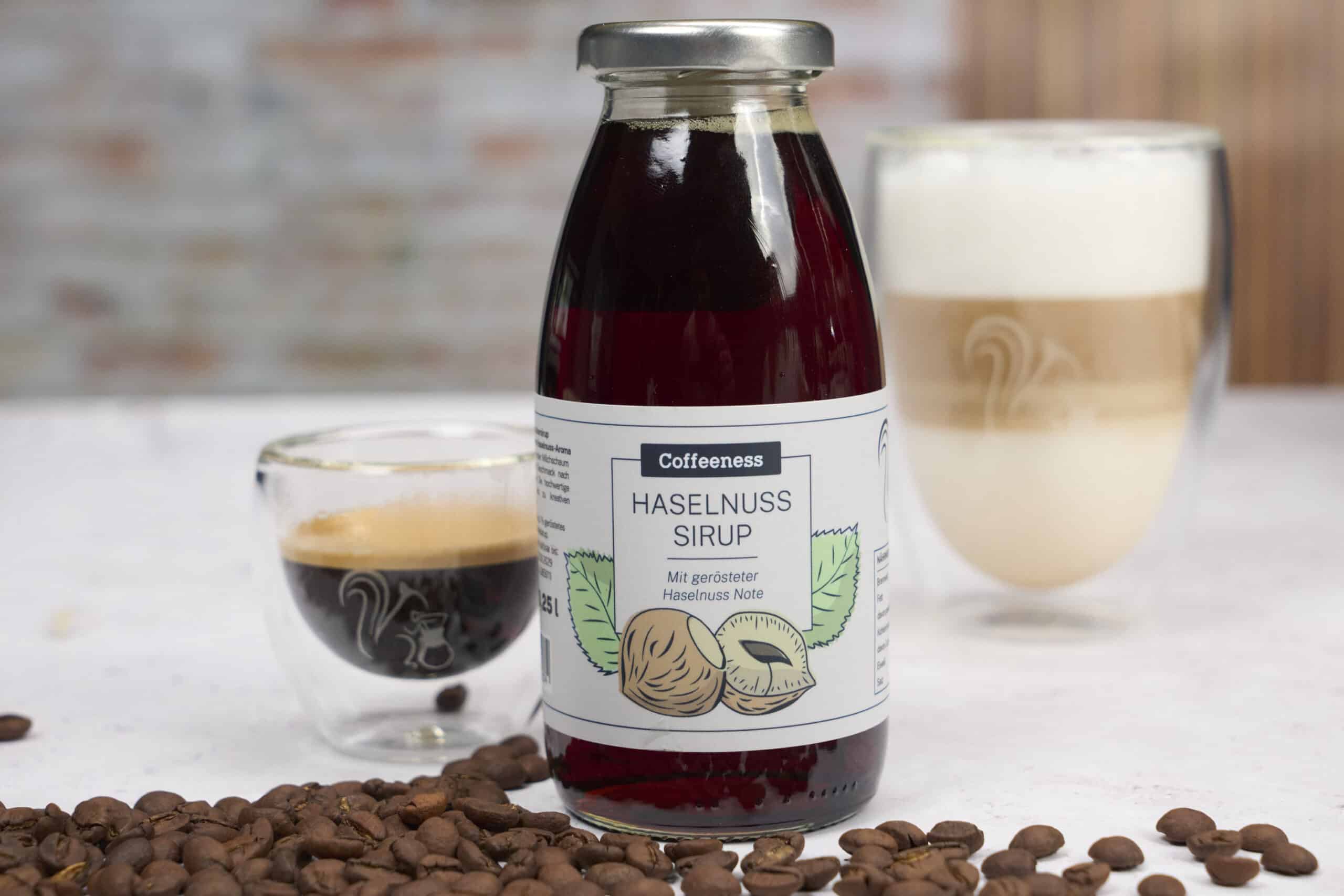 Haselnuss-Sirup
