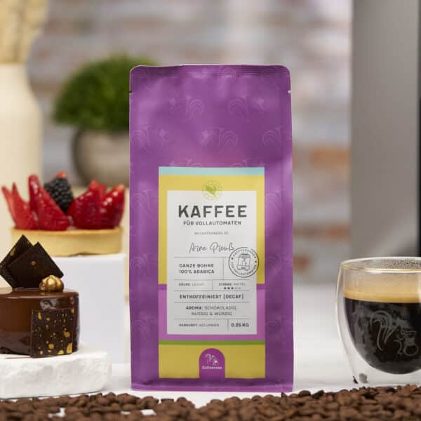 Entkoffeinierte Kaffeebohnen Decaf