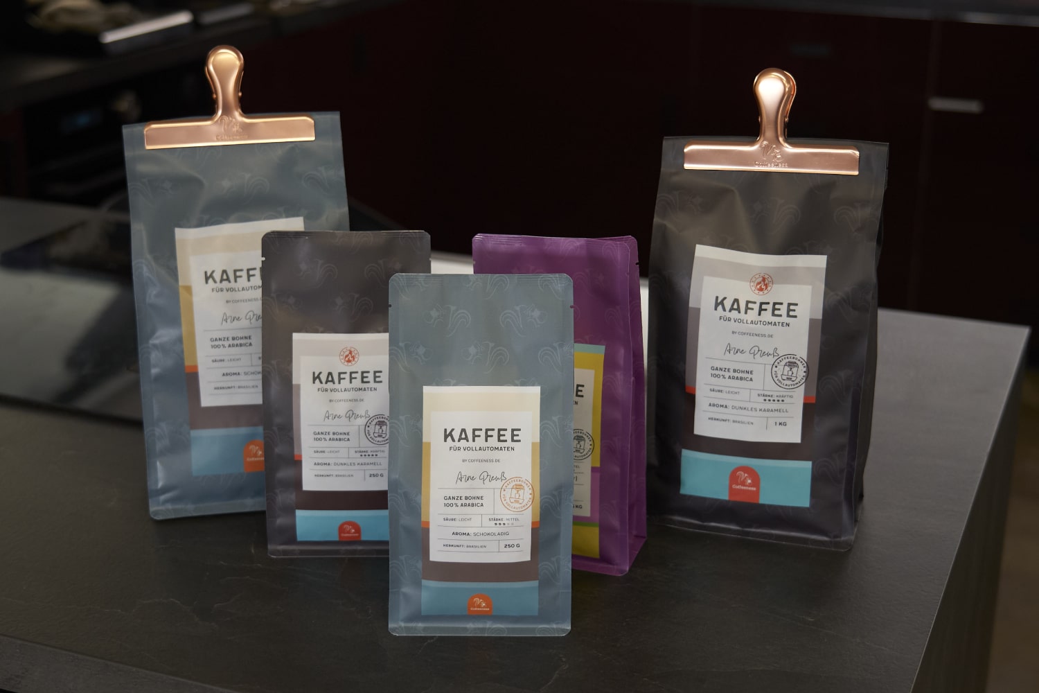 Kaffee-Sortiment Coffeeness