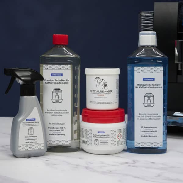 Alle Coffeeness Reiniger im Ueberblick