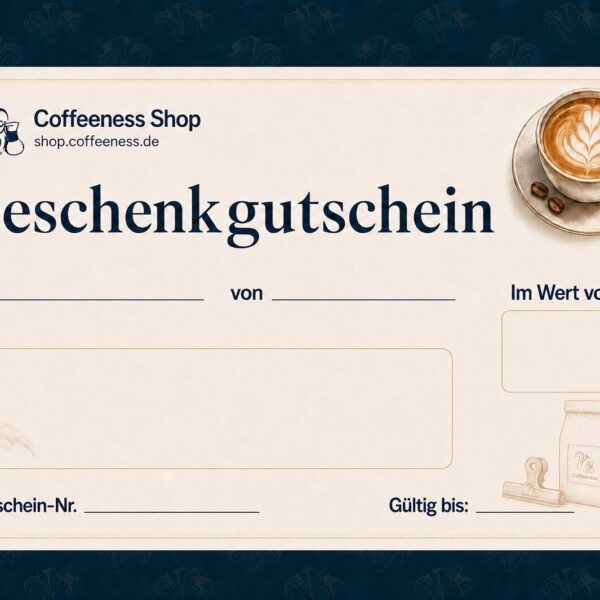 Geschenkgutschein Design 1