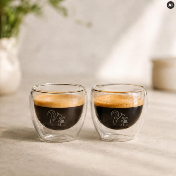 Coffeeness doppelwandige Espressoglaeser